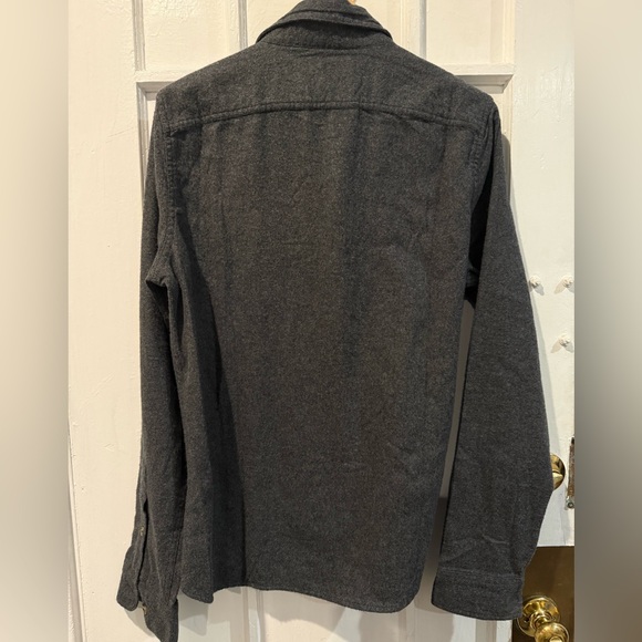Abercrombie & Fitch Charcoal Button-Up Shirt - Picture 3 of 3